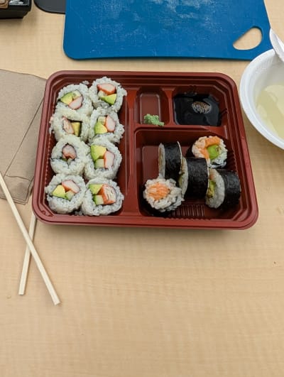Sushi Making With Chef Pao at a Local Brewery Review Photo from Cooking Class in Minneapolis 6