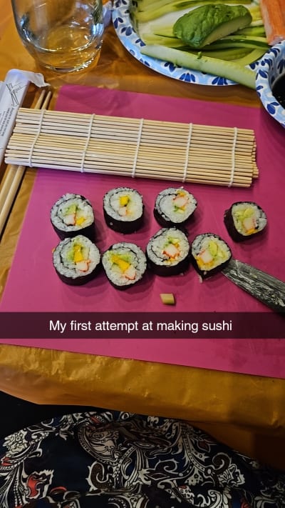 Learn the Essentials of Homemade Sushi Review Photo from Cooking Class in Chicago