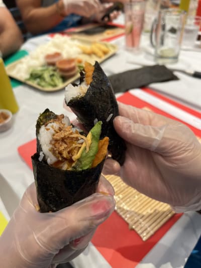 Sushi Making 101 Review Photo from Cooking Class in Boston 5