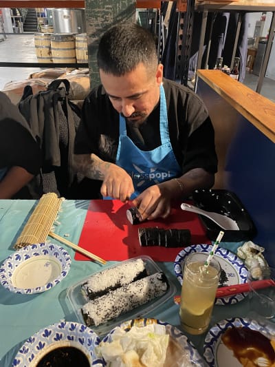 Sushi Making With Chef Janet at a Local Distillery Review Photo from Cooking Class in Chicago 8
