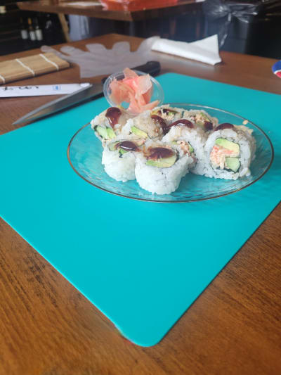 Sushi Making With Chef Jennifer at a Local Wine Bar Review Photo from Cooking Class in Atlanta 2
