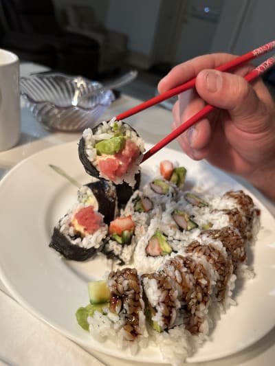 Traditional Handmade Sushi Review Photo from Cooking Class in Minneapolis 3 4